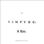 Picture Of Vampire Literature The Vampyre 1819